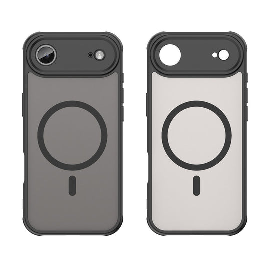 Husa MagSafe pentru Apple iPhone 17 Air, Techsuit, HaloFrost II, Neagra