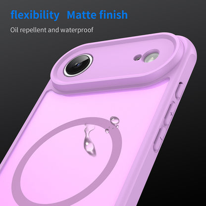 Husa MagSafe pentru Apple iPhone 17 Air, Techsuit, HaloFrost II, Roz