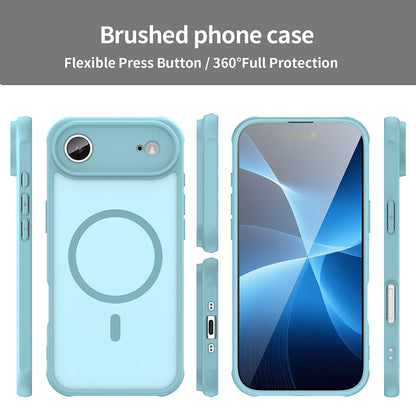 Husa MagSafe pentru Apple iPhone 17 Air, Techsuit, HaloFrost II, Verde Deschis