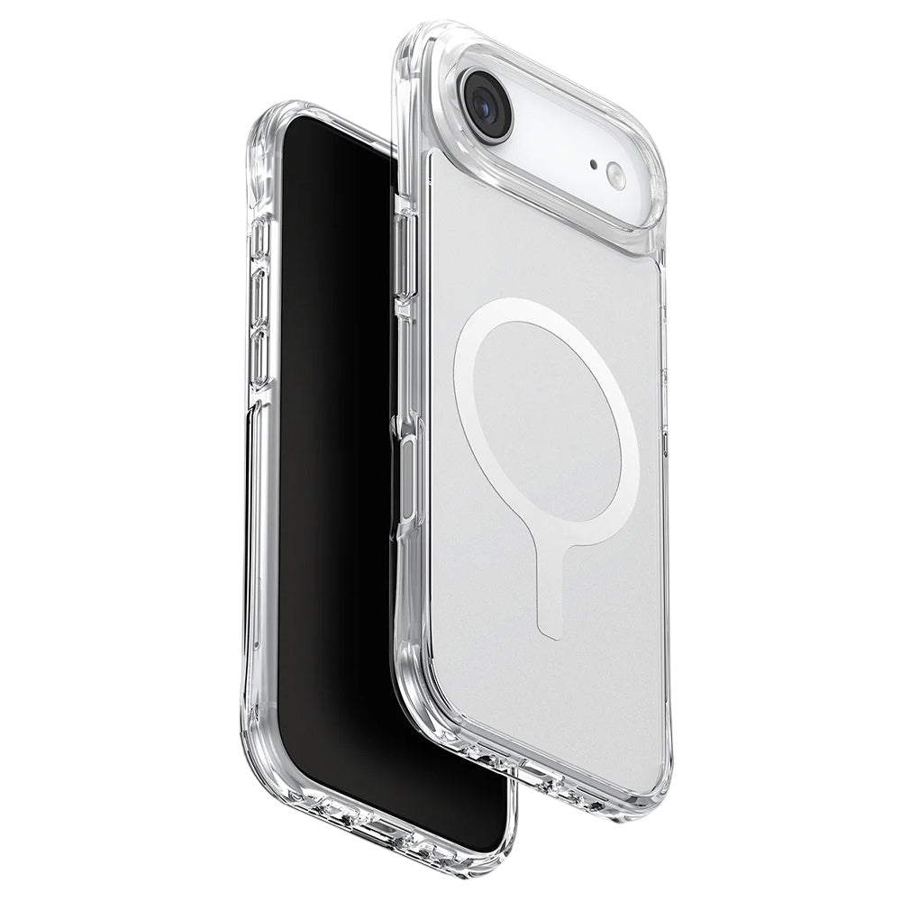 Husa MagSafe pentru Apple iPhone 17 Air, UNIQ, LifePro Xtreme MagClick, Transparenta