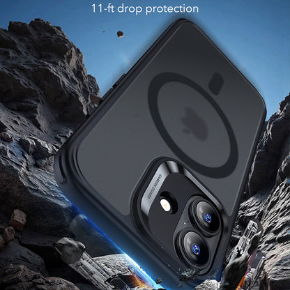 Husa MagSafe pentru Apple iPhone 17, ESR, Classic Hybrid, Neagra Satinata