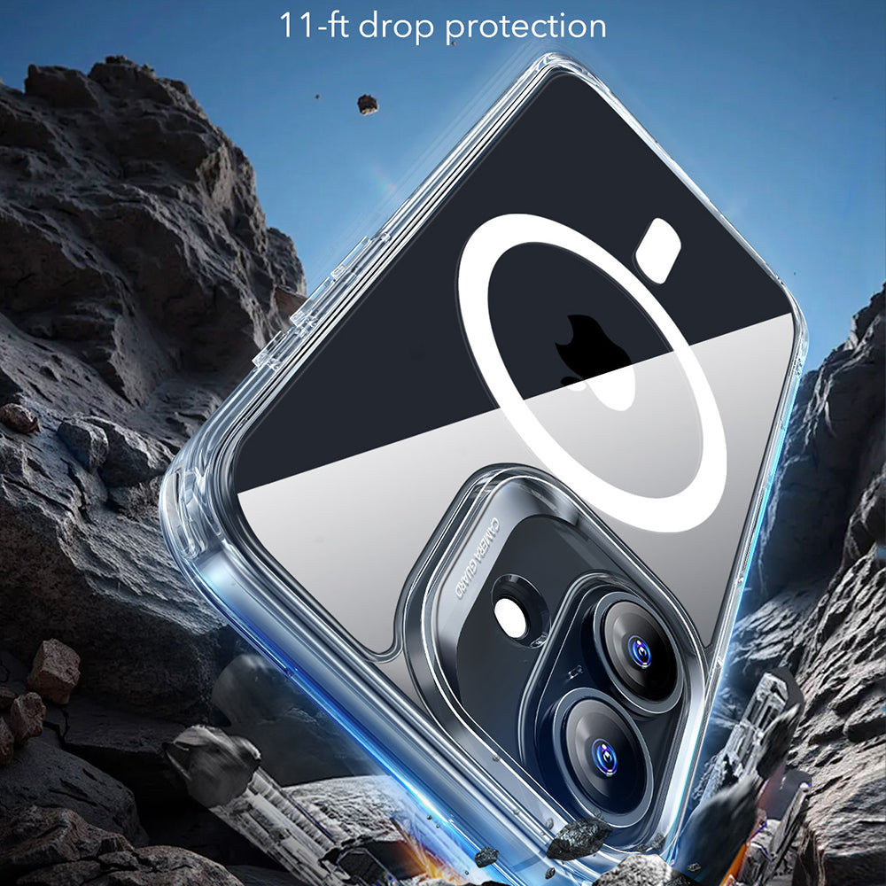 Husa MagSafe pentru Apple iPhone 17, ESR, Classic Hybrid, Transparenta