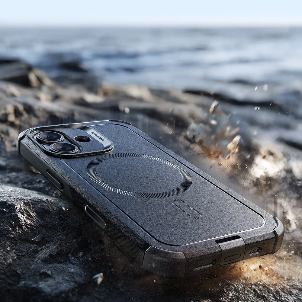 Husa MagSafe pentru Apple iPhone 17, ESR, Cyber, Neagra