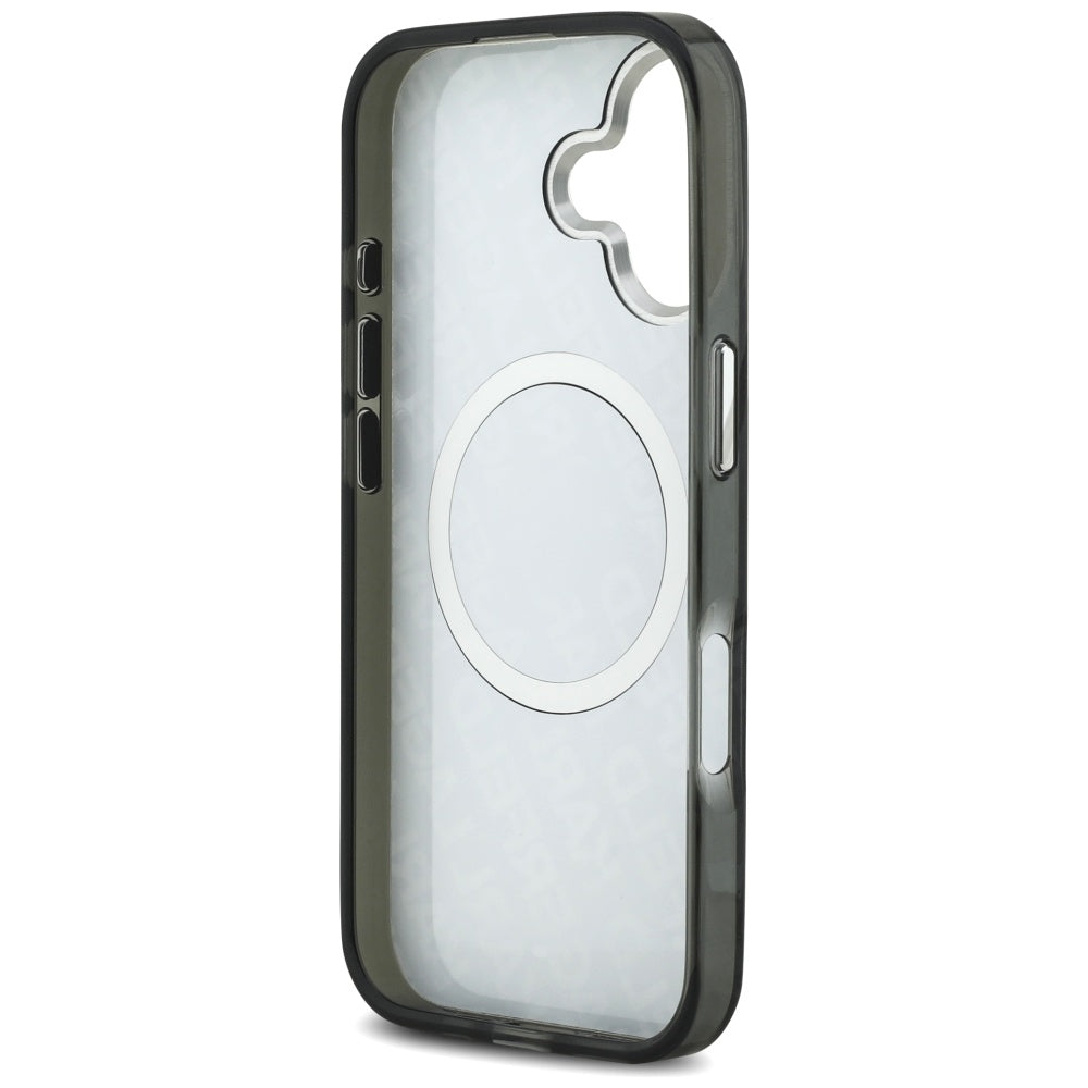 Husa MagSafe pentru Apple iPhone 17, Karl Lagerfeld, IML Karl`s Head, Neagra