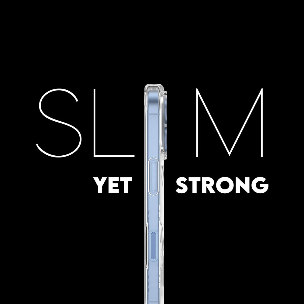 Husa MagSafe pentru Apple iPhone 17, PanzerGlass, Care Fashionable, Transparenta Alba