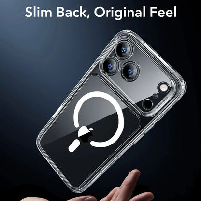 Husa MagSafe pentru Apple iPhone 17 Pro, ESR, Classic Hybrid, Transparenta