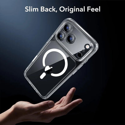 Husa MagSafe pentru Apple iPhone 17 Pro, ESR, Classic Hybrid with Screen Protector, Transparenta