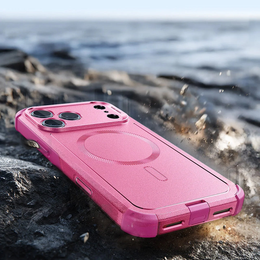 Husa MagSafe pentru Apple iPhone 17 Pro, ESR, Cyber, Roz