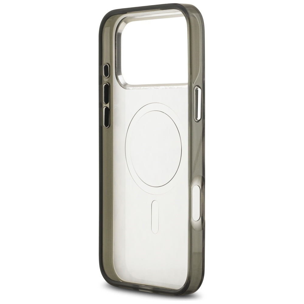 Husa MagSafe pentru Apple iPhone 17 Pro Max, Karl Lagerfeld, IML Leopard Pattern, Maro