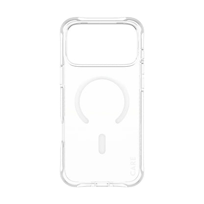 Husa MagSafe pentru Apple iPhone 17 Pro Max, PanzerGlass, Care Fashionable, Transparenta Alba