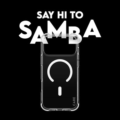 Husa MagSafe pentru Apple iPhone 17 Pro Max, PanzerGlass, Care Fashionable, Transparenta Alba