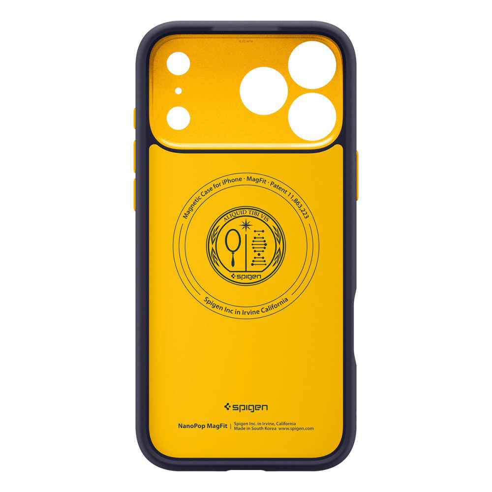 Husa MagSafe pentru Apple iPhone 17 Pro Max, Spigen, Caseology Nano Pop, Mov ACS10260