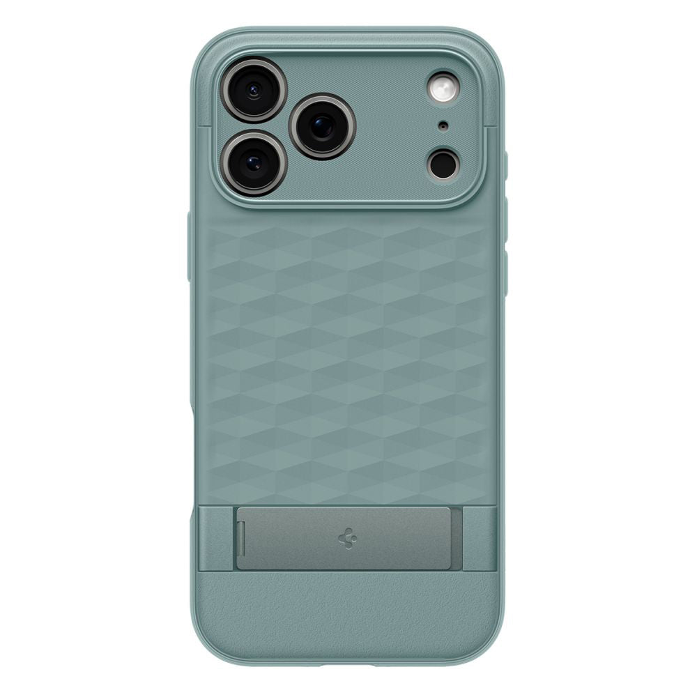 Husa MagSafe pentru Apple iPhone 17 Pro Max, Spigen, Caseology Parallax S, Verde ACS09912