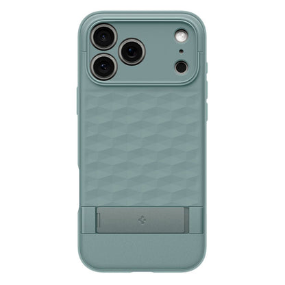 Husa MagSafe pentru Apple iPhone 17 Pro Max, Spigen, Caseology Parallax S, Verde ACS09912
