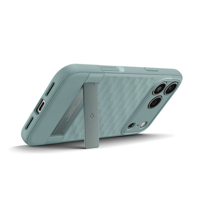 Husa MagSafe pentru Apple iPhone 17 Pro Max, Spigen, Caseology Parallax S, Verde ACS09912