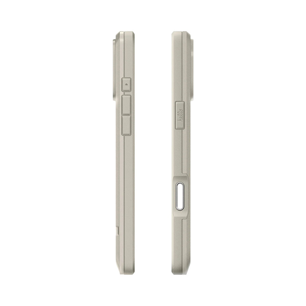 Husa MagSafe pentru Apple iPhone 17 Pro Max, Spigen, Classic LS, Crem ACS10478