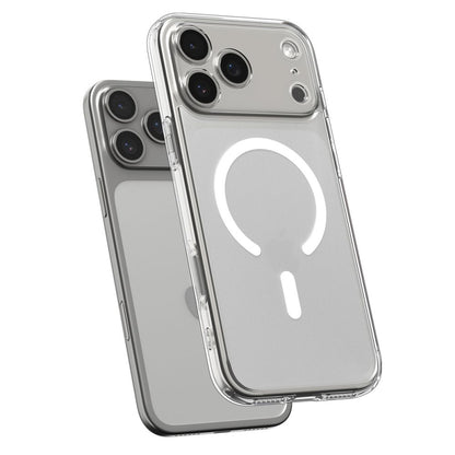 Husa MagSafe pentru Apple iPhone 17 Pro Max, Spigen, Ultra Hybrid, Alba Satinata ACS10286