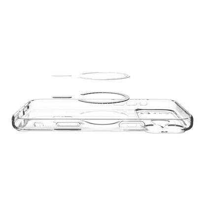 Husa MagSafe pentru Apple iPhone 17 Pro Max, Spigen, Ultra Hybrid, Alba Satinata ACS10286