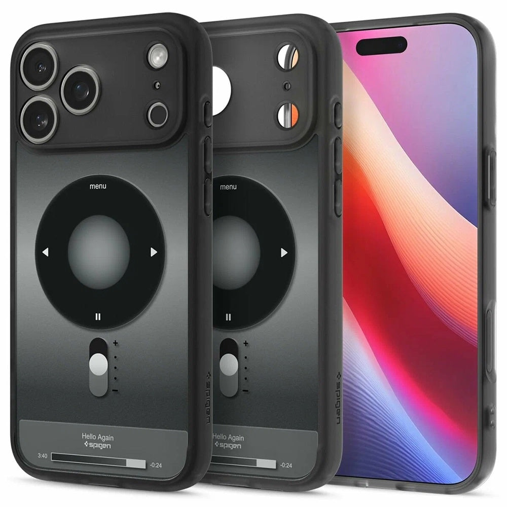 Husa MagSafe pentru Apple iPhone 17 Pro Max, Spigen, Ultra Hybrid Classic, Neagra