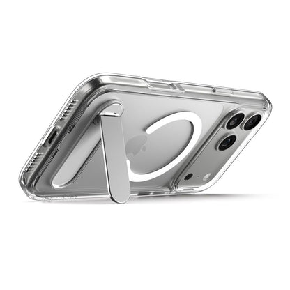 Husa MagSafe pentru Apple iPhone 17 Pro Max, Spigen, Ultra Hybrid S, Transparenta