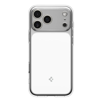 Husa MagSafe pentru Apple iPhone 17 Pro Max, Spigen, Ultra Hybrid T, Alba ACS10280
