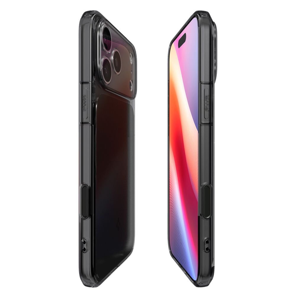 Husa MagSafe pentru Apple iPhone 17 Pro Max, Spigen, Ultra Hybrid T, Neagra Mata ACS10281