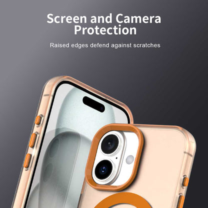 Husa MagSafe pentru Apple iPhone 17 Pro Max, Techsuit, CandyCase, Portocalie