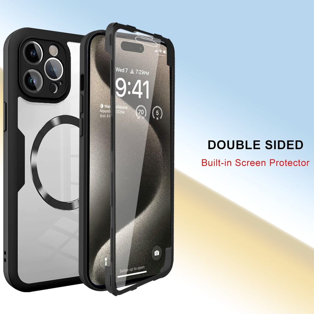 Husa MagSafe pentru Apple iPhone 17 Pro Max, Techsuit, ColorVerse 360, Mov