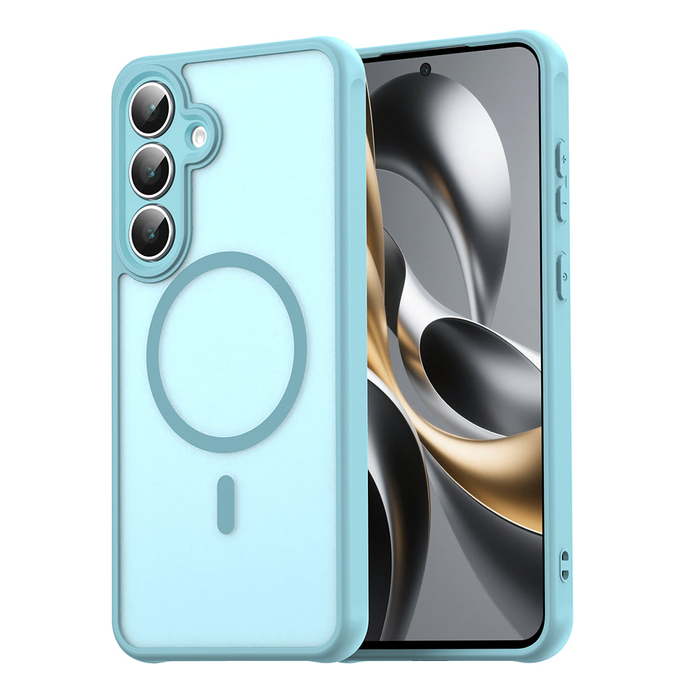 Husa MagSafe pentru Apple iPhone 17 Pro Max, Techsuit, HaloFrost II, Verde Deschis