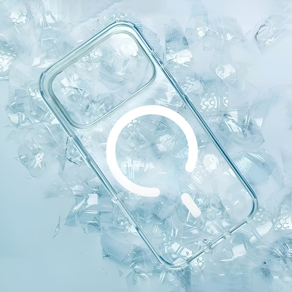 Husa MagSafe pentru Apple iPhone 17 Pro Max, UNIQ, Clario MagClick, Transparenta