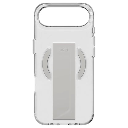 Husa MagSafe pentru Apple iPhone 17 Pro Max, UNIQ, Heldro Air MagClick, Transparenta Gri