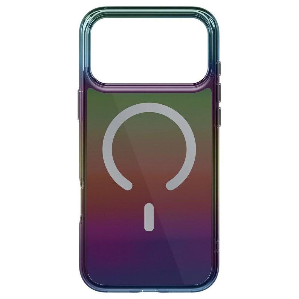 Husa MagSafe pentru Apple iPhone 17 Pro Max, UNIQ, Iridescia MagClick, Aurora