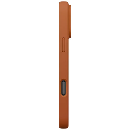 Husa MagSafe pentru Apple iPhone 17 Pro Max, UNIQ, Lino MagClick, Portocalie Inchis