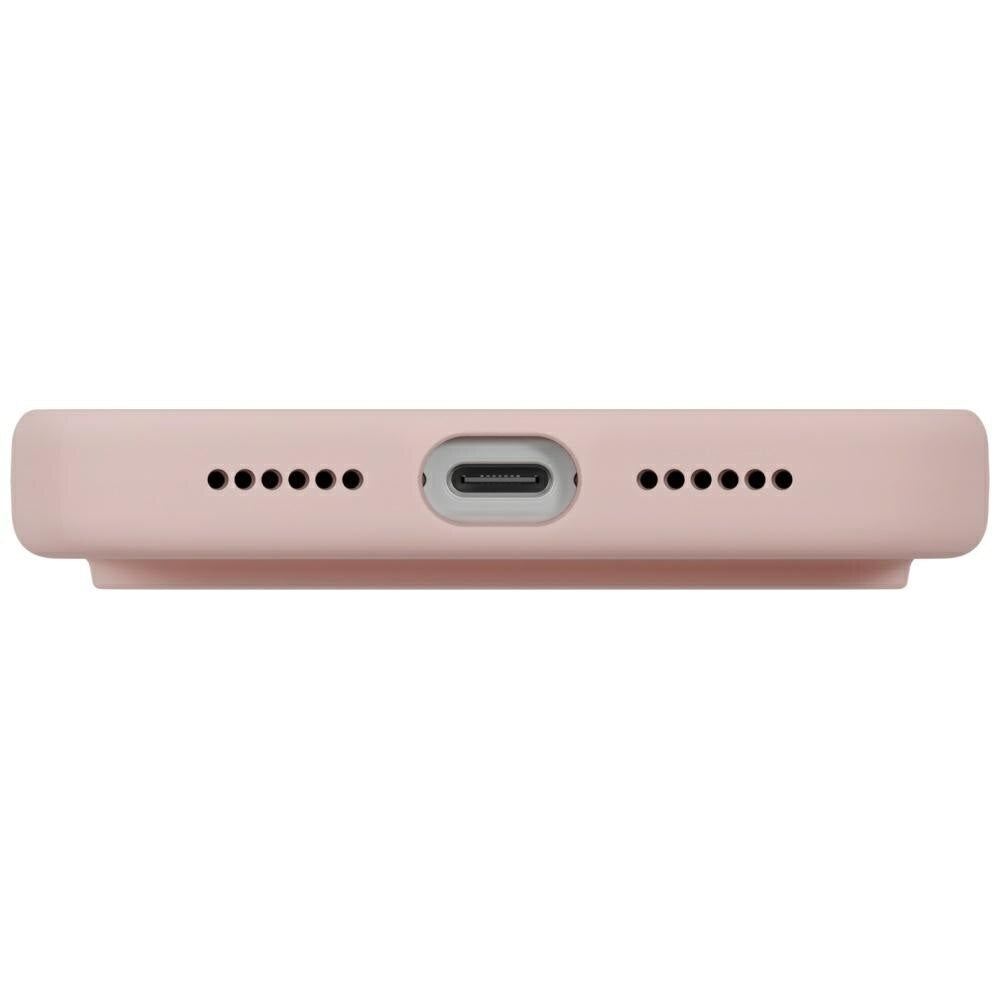 Husa MagSafe pentru Apple iPhone 17 Pro Max, UNIQ, Lino MagClick, Roz