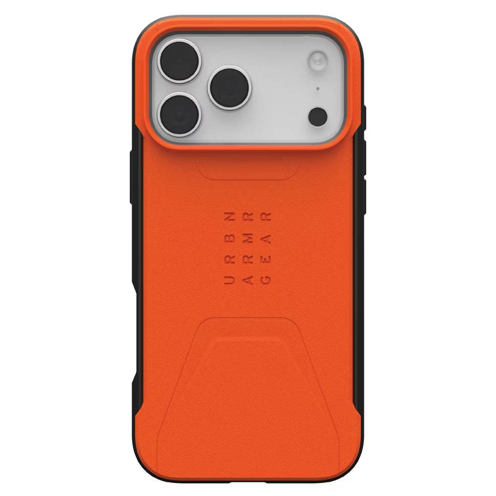 Husa MagSafe pentru Apple iPhone 17 Pro Max, Urban Armor Gear, Civilian LT, Portocalie