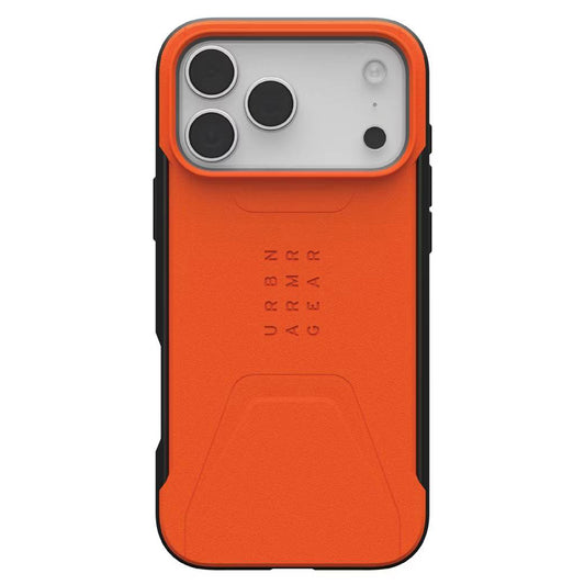 Husa MagSafe pentru Apple iPhone 17 Pro Max, Urban Armor Gear, Civilian LT, Portocalie
