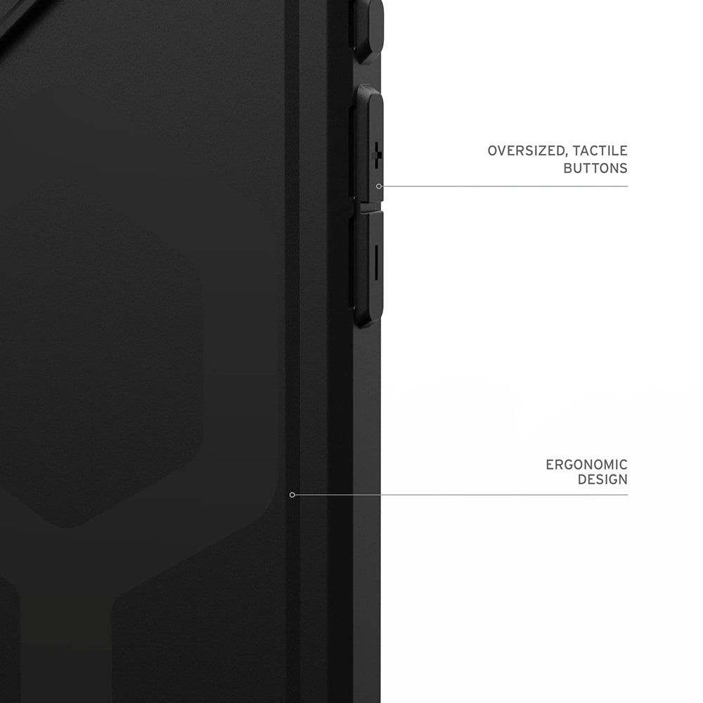 Husa MagSafe pentru Apple iPhone 17 Pro Max, Urban Armor Gear, Essential Armor, Neagra