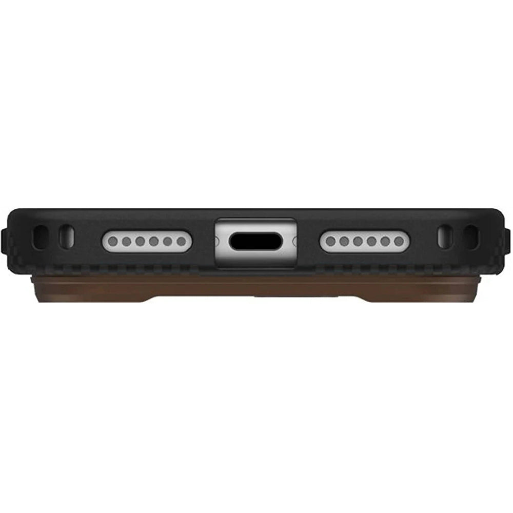 Husa MagSafe pentru Apple iPhone 17 Pro Max, Urban Armor Gear, Fibr Armr, Neagra Bronz