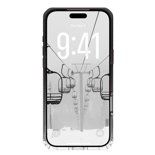 Husa MagSafe pentru Apple iPhone 17 Pro Max, Urban Armor Gear, Plyo, Neagra Transparenta