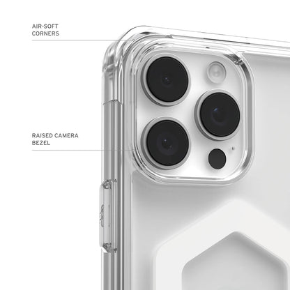 Husa MagSafe pentru Apple iPhone 17 Pro Max, Urban Armor Gear, Plyo, Alba