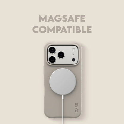 Husa MagSafe pentru Apple iPhone 17 Pro, PanzerGlass, Care Fashionable, Bej