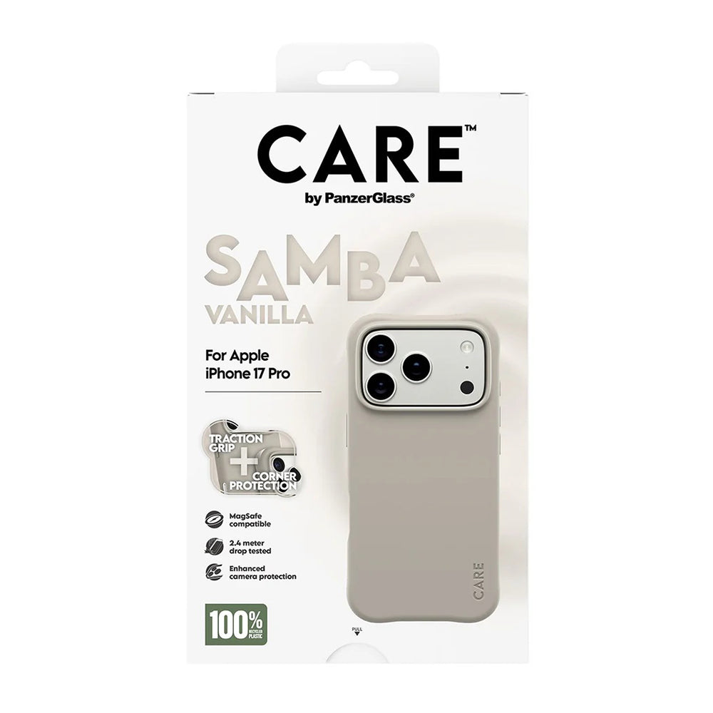 Husa MagSafe pentru Apple iPhone 17 Pro, PanzerGlass, Care Fashionable, Bej