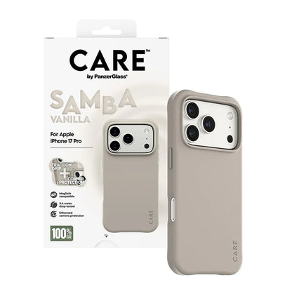 Husa MagSafe pentru Apple iPhone 17 Pro, PanzerGlass, Care Fashionable, Bej