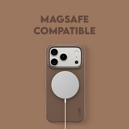 Husa MagSafe pentru Apple iPhone 17 Pro, PanzerGlass, Care Fashionable, Maro