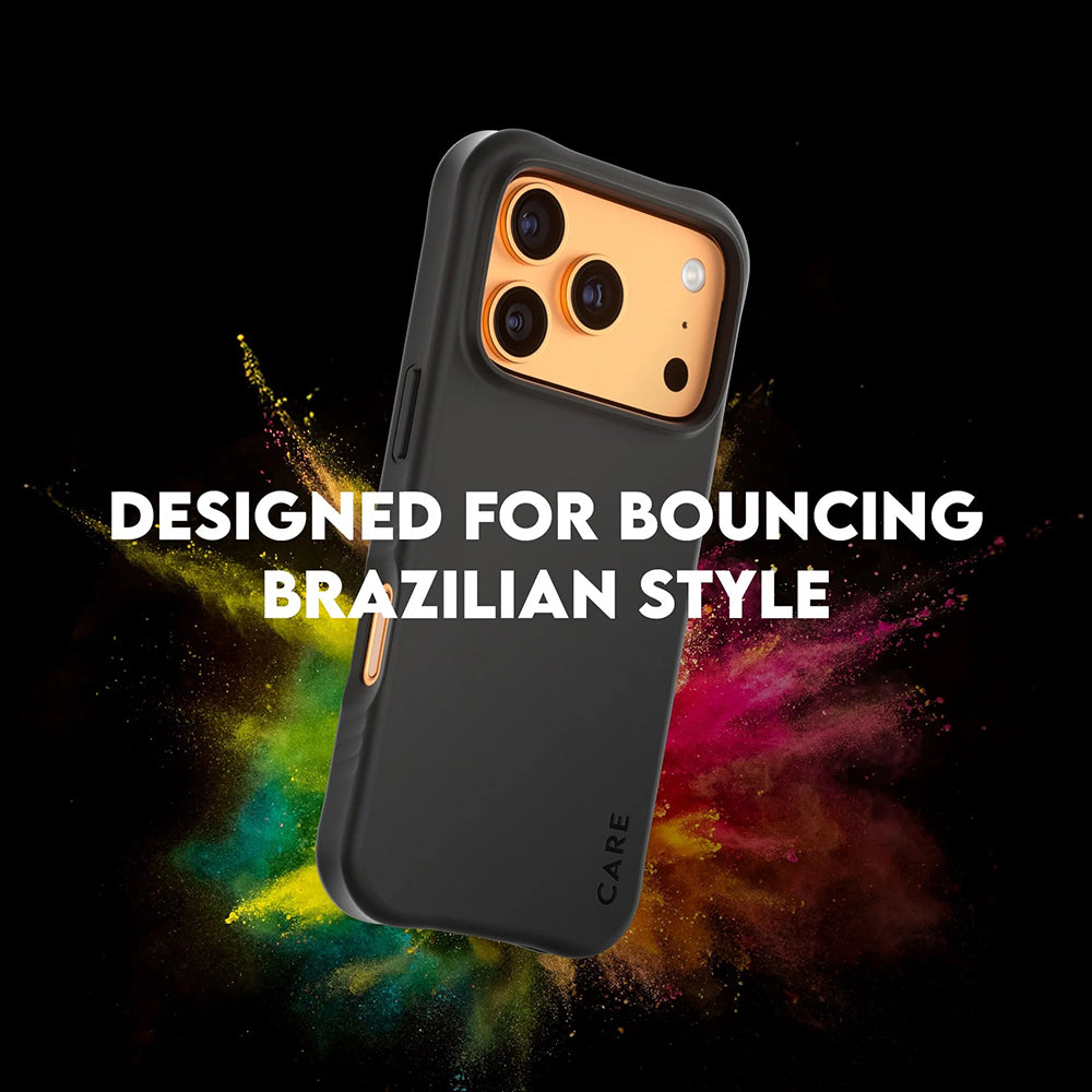 Husa MagSafe pentru Apple iPhone 17 Pro, PanzerGlass, Care Fashionable, Neagra