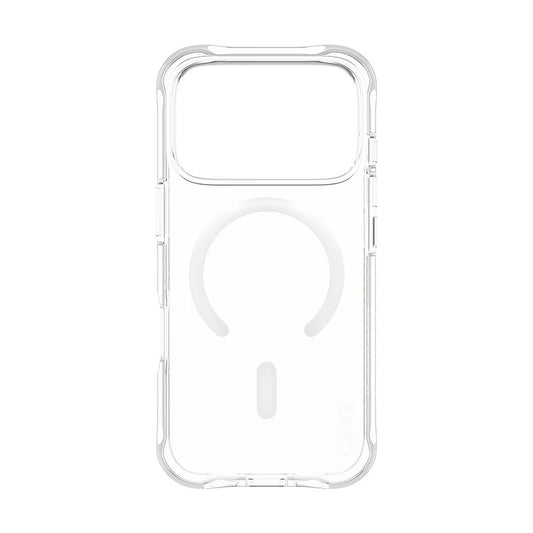 Husa MagSafe pentru Apple iPhone 17 Pro, PanzerGlass, Care Fashionable, Transparenta Alba