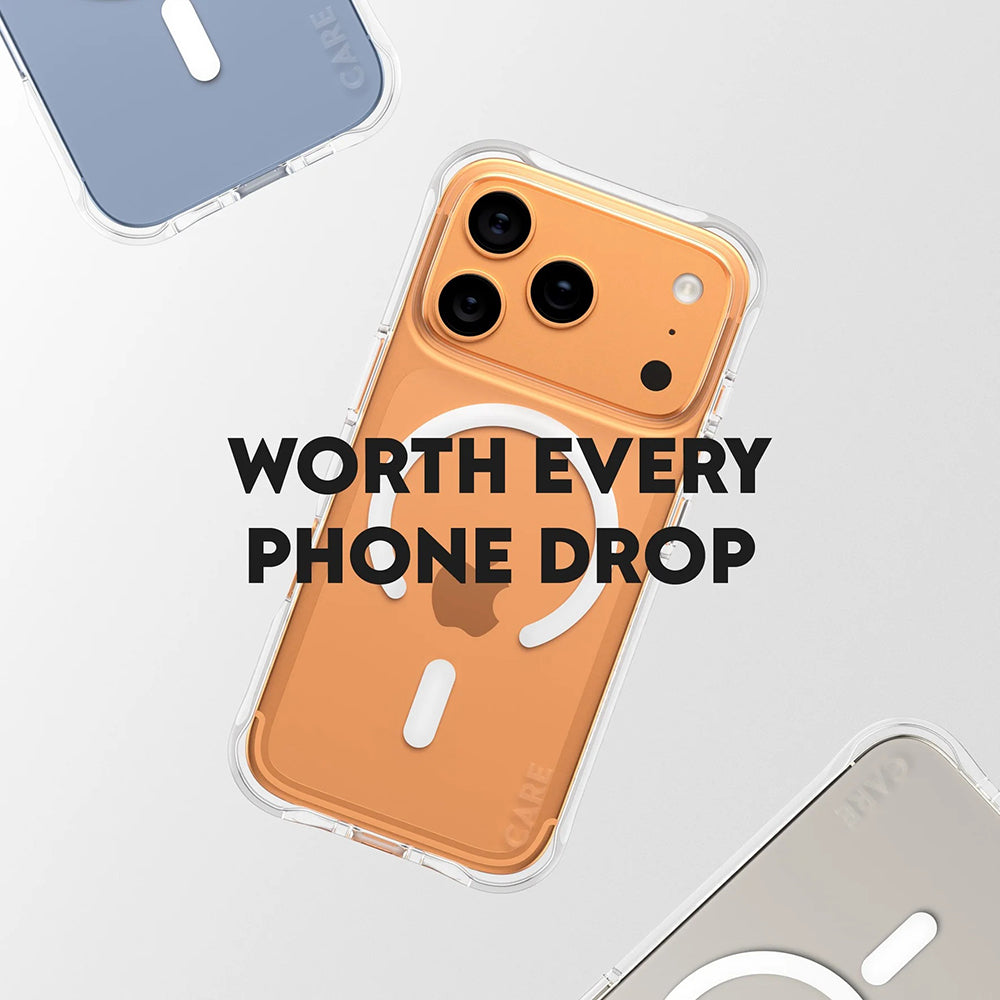 Husa MagSafe pentru Apple iPhone 17 Pro, PanzerGlass, Care Fashionable, Transparenta Alba