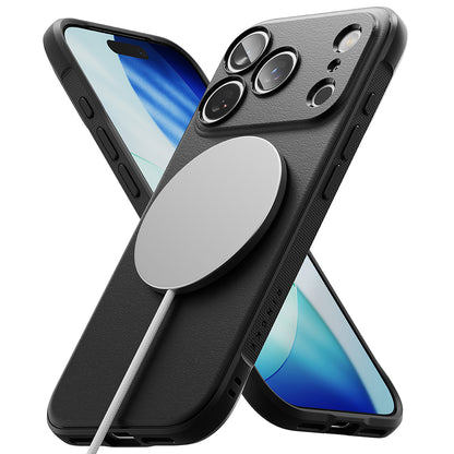 Husa MagSafe pentru Apple iPhone 17 Pro, Ringke, Onyx, Neagra