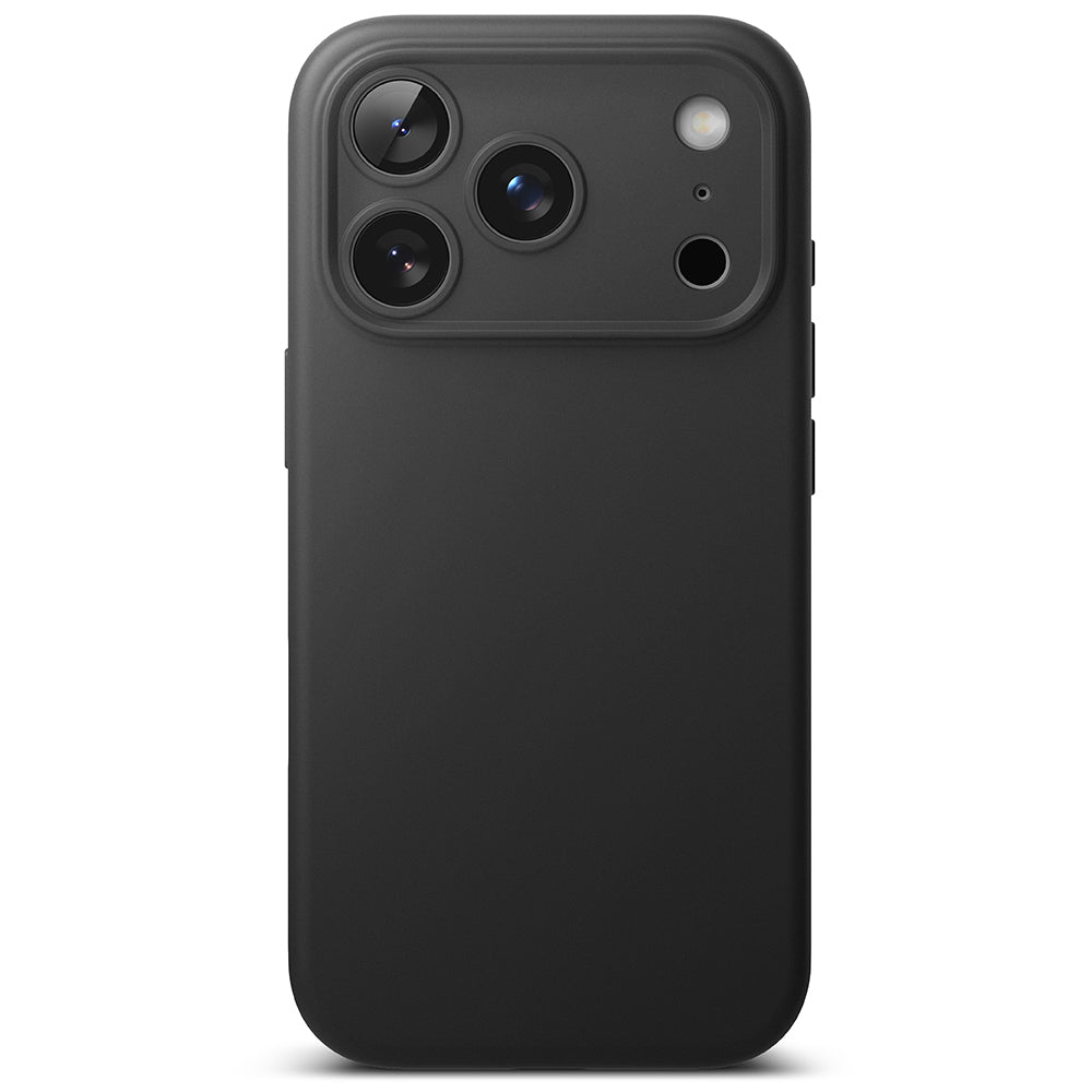 Husa MagSafe pentru Apple iPhone 17 Pro, Ringke, Silicone, Neagra