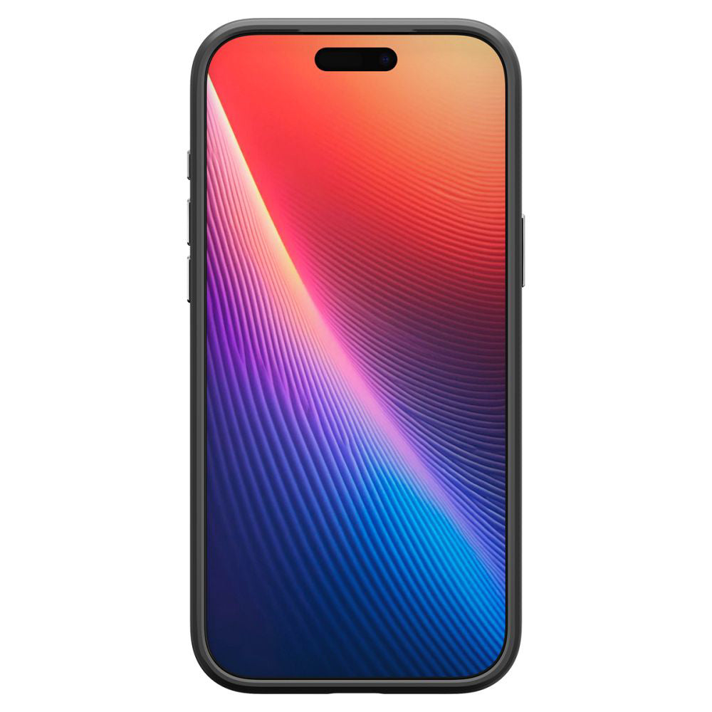 Husa MagSafe pentru Apple iPhone 17 Pro, Spigen, Enzo Aramid T, Neagra Argintie